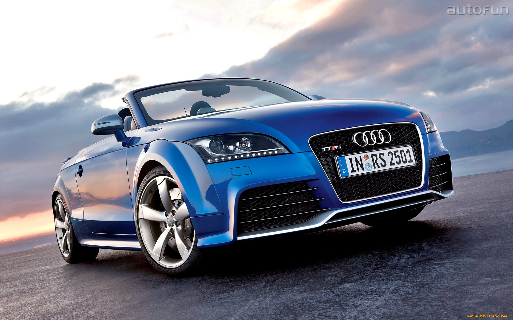 audi, tt, rs, roadster, 